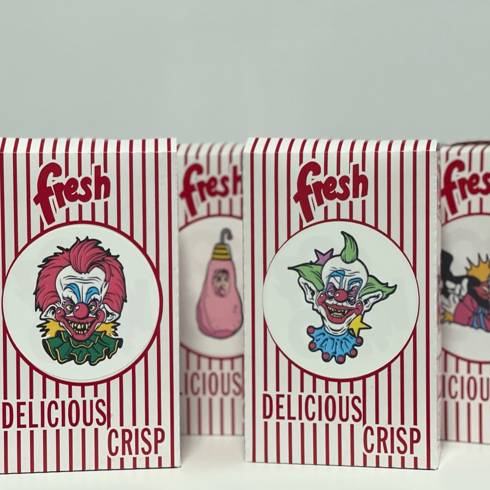Killer klowns popcorn boxes